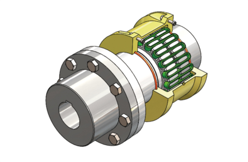 JSD單法蘭聯(lián)結型蛇形彈簧聯(lián)軸器